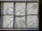 Polished Clear Quartz Display Crystals x 6 From Madagascar - Toprock Gemstones and Minerals 