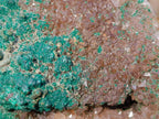 Natural Large Ball Malachite Coated Smokey Quartz on Dolomite Matrix x 1 From Mindingi Mine, Congo - Toprock Gemstones and Minerals 