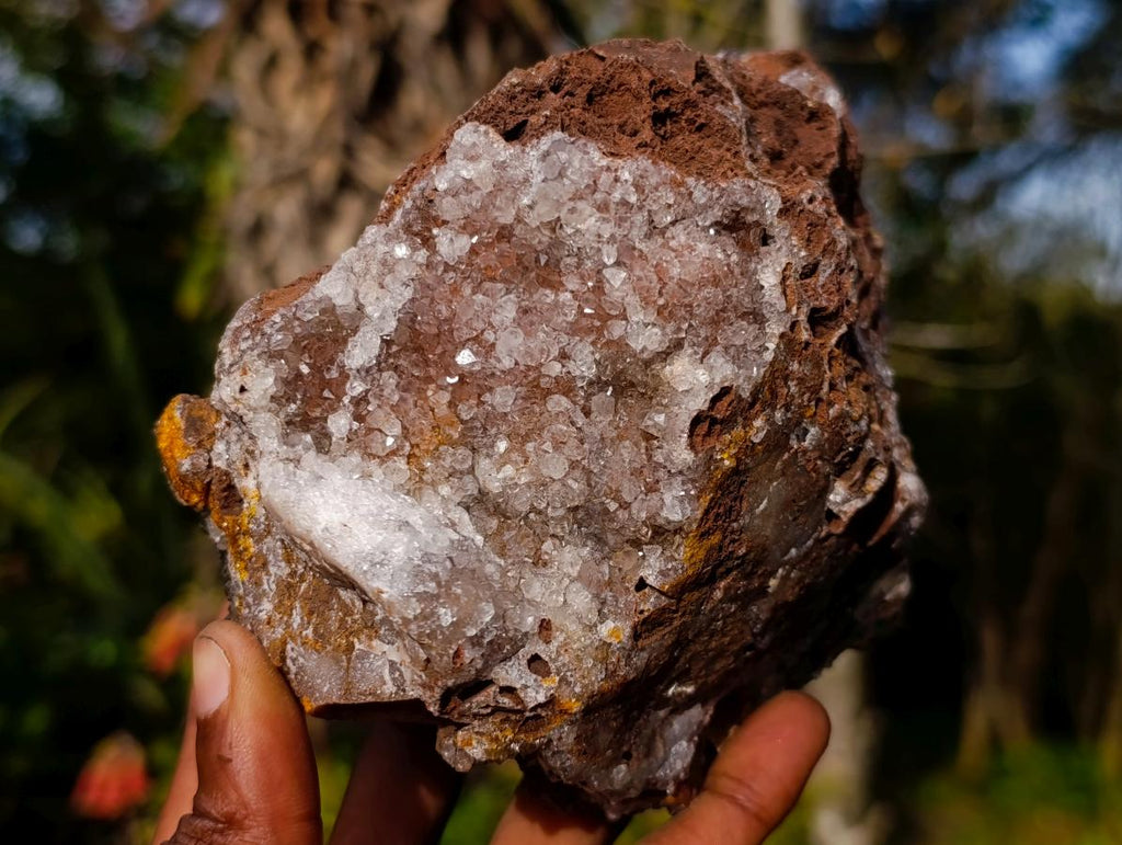 Natural Large Ball Malachite Coated Smokey Quartz on Dolomite Matrix x 1 From Mindingi Mine, Congo - Toprock Gemstones and Minerals 