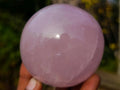 Polished Gemmy Star Rose Quartz Spheres x 3 From Madagascar - Toprock Gemstones and Minerals 