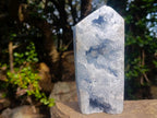 Polished Blue Celestite Display Crystals x 2 From Sakoany, Madagascar - Toprock Gemstones and Minerals 