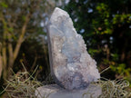 Polished Blue Celestite Display Crystals x 2 From Sakoany, Madagascar - Toprock Gemstones and Minerals 