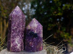 Polished Lepidolite Display Crystal Points x 6 From Ambatondrazaka, Madagascar - Toprock Gemstones and Minerals 