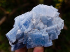 Natural Sky Blue Calcite Specimens x 12 From Spitzkop, Namibia - Toprock Gemstones and Minerals 