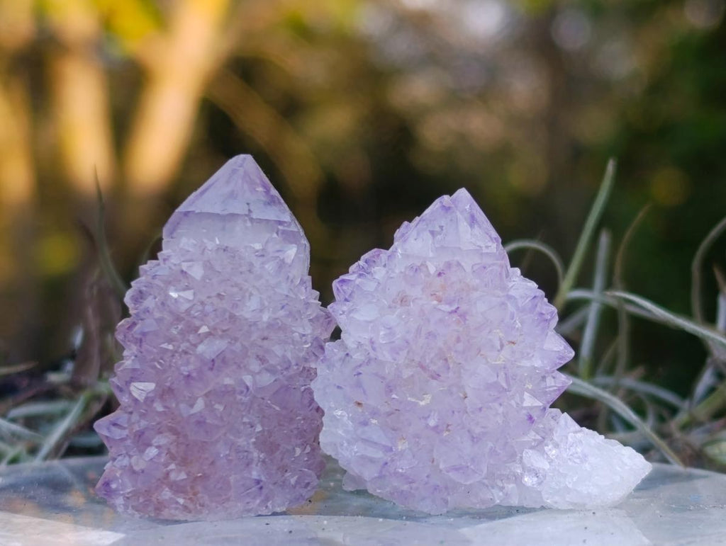 Natural Spirit Amethyst Single Small Crystals x 70 From Boekenhouthoek, South Africa - Toprock Gemstones and Minerals 