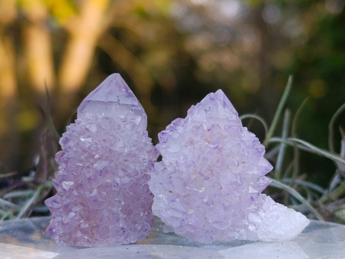 Natural Spirit Amethyst Single Small Crystals x 70 From Boekenhouthoek, South Africa - Toprock Gemstones and Minerals 