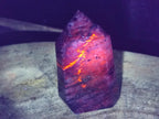 Polished Sodalite Display Crystal Points x 3 From Kunene River, Namibia - Toprock Gemstones and Minerals 
