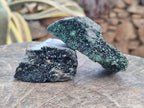 Natural Libethenite Crystals on Dolomite Matrix Specimens x 6 From Shituru, Congo - Toprock Gemstones and Minerals 