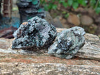 Natural Libethenite Crystals on Dolomite Matrix Specimens x 6 From Shituru, Congo - Toprock Gemstones and Minerals 