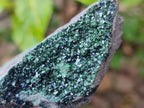Natural Libethenite Crystals on Dolomite Matrix Specimens x 6 From Shituru, Congo - Toprock Gemstones and Minerals 