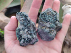 Natural Libethenite Crystals on Dolomite Matrix Specimens x 6 From Shituru, Congo - Toprock Gemstones and Minerals 