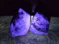 Polished Watermelon Fluorite Display Crystal Points x 3 From Uis, Namibia - Toprock Gemstones and Minerals 