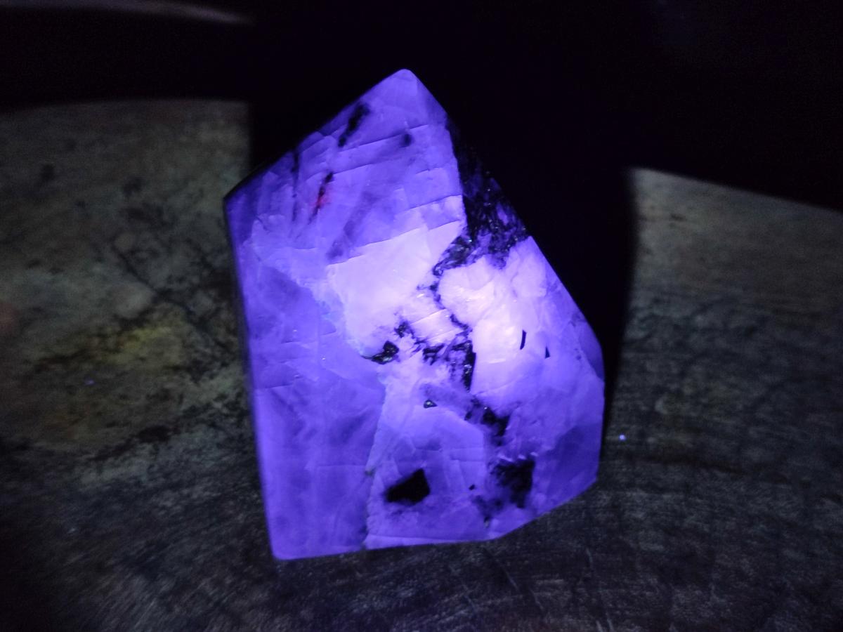 Polished Watermelon Fluorite Display Crystal Points x 3 From Uis, Namibia - Toprock Gemstones and Minerals 