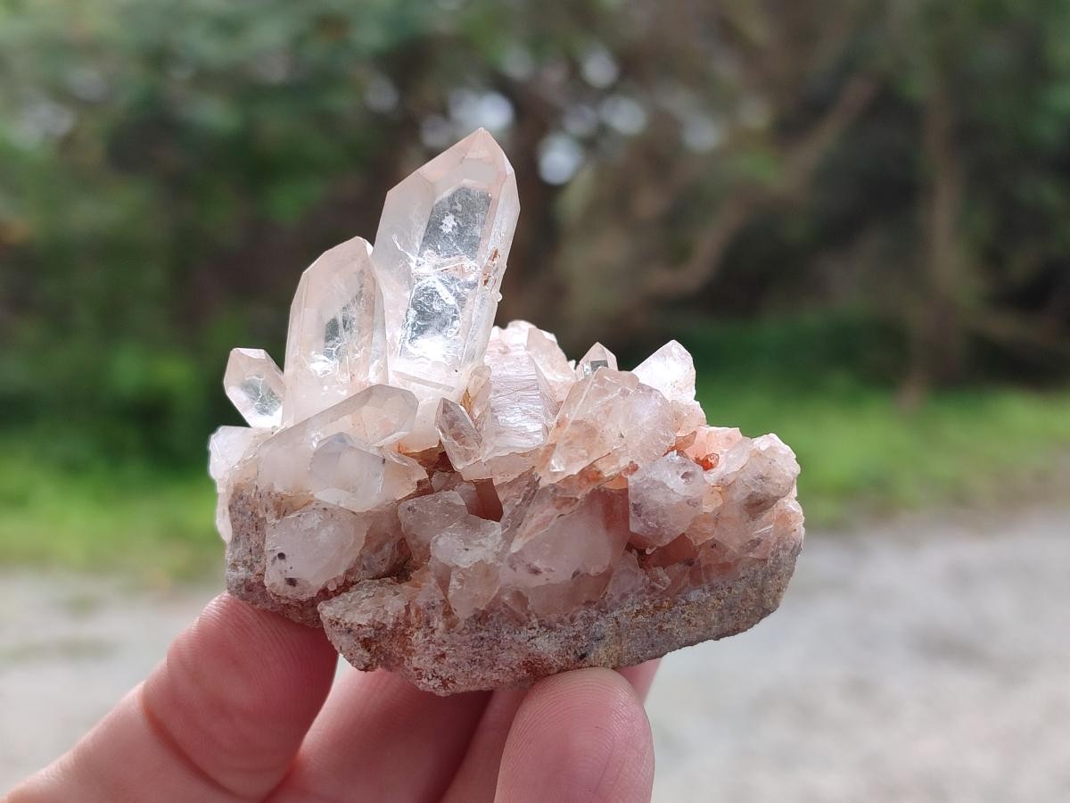 Natural Malagasy Quartz Clusters x 24 From Madagascar - Toprock Gemstones and Minerals 