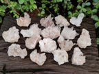 Natural Malagasy Quartz Clusters x 24 From Madagascar - Toprock Gemstones and Minerals 