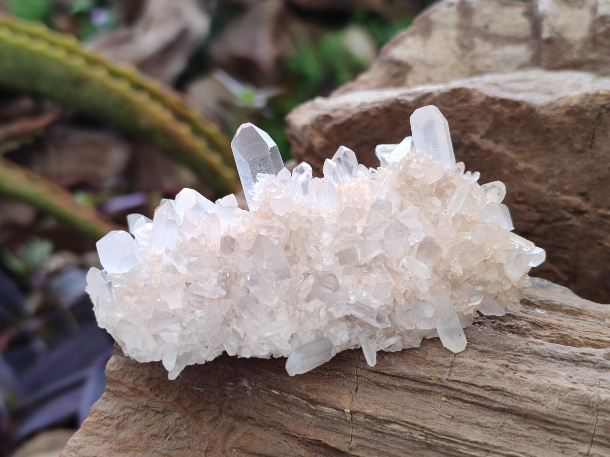 Natural Malagasy Quartz Clusters x 24 From Madagascar - Toprock Gemstones and Minerals 