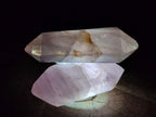 Polished Double Terminated Gemmy Rose Quartz Crystals x 6 From Madagascar - Toprock Gemstones and Minerals 