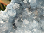 Natural Large Blue Celestite Geode Specimen x 1 From Sakoany, Madagascar - Toprock Gemstones and Minerals 