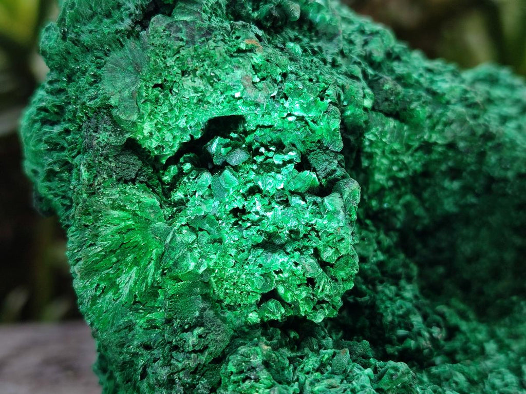 Natural Large Cabinet Silky Malachite Specimen x 1 From Kasompe, Congo - Toprock Gemstones and Minerals 