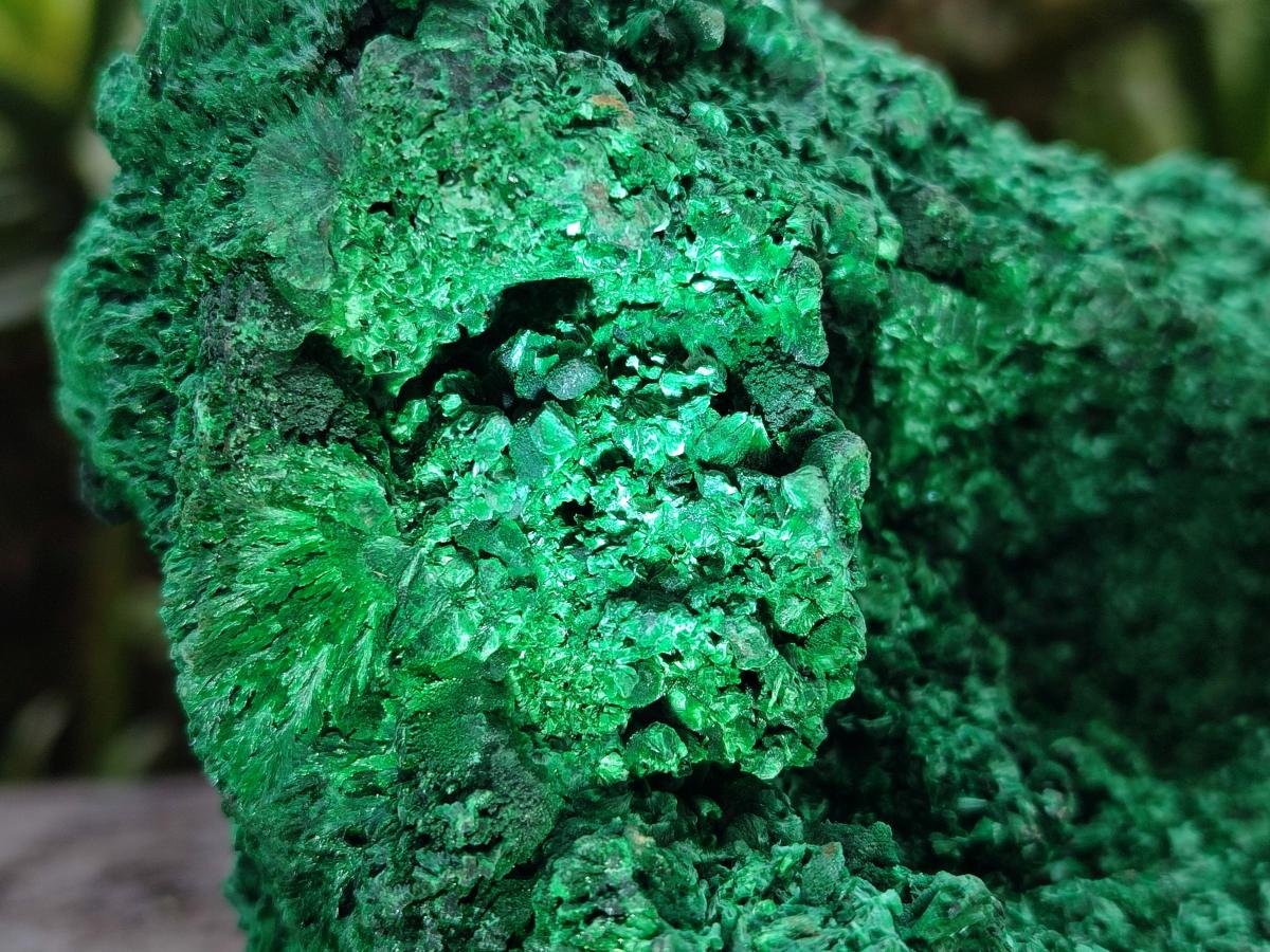 Natural Large Cabinet Silky Malachite Specimen x 1 From Kasompe, Congo - Toprock Gemstones and Minerals 