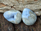Polished Blue Lace Agate Free Forms x 12 From Nsanje, Malawi - Toprock Gemstones and Minerals 