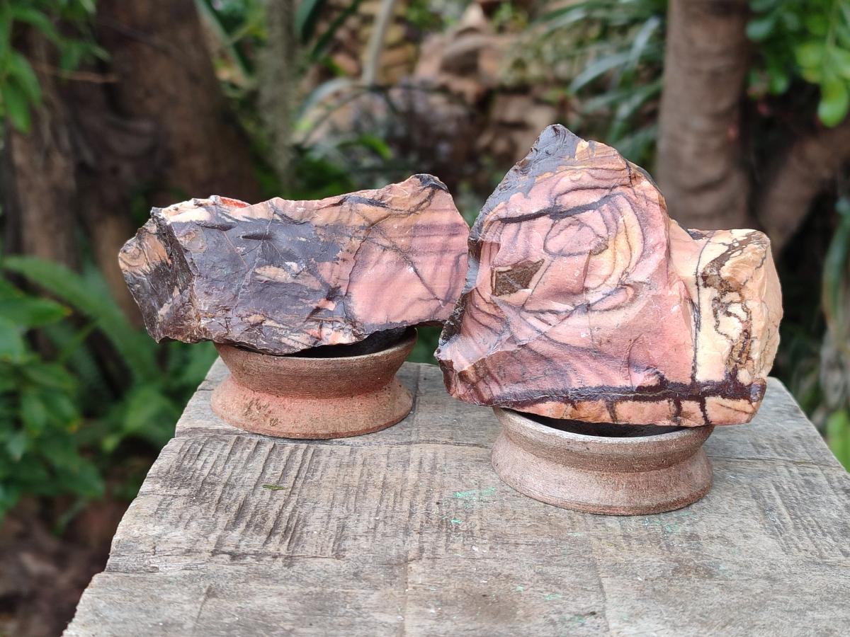 Natural Nguni Jasper Cobbed Specimens x 12 From Northern Cape, South Africa - Toprock Gemstones and Minerals 