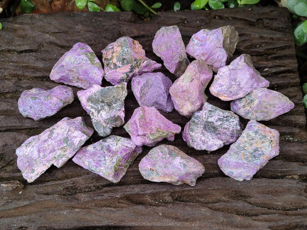 Natural Cobbed Stichtite Specimens x 35 From Barberton, South Africa - Toprock Gemstones and Minerals 