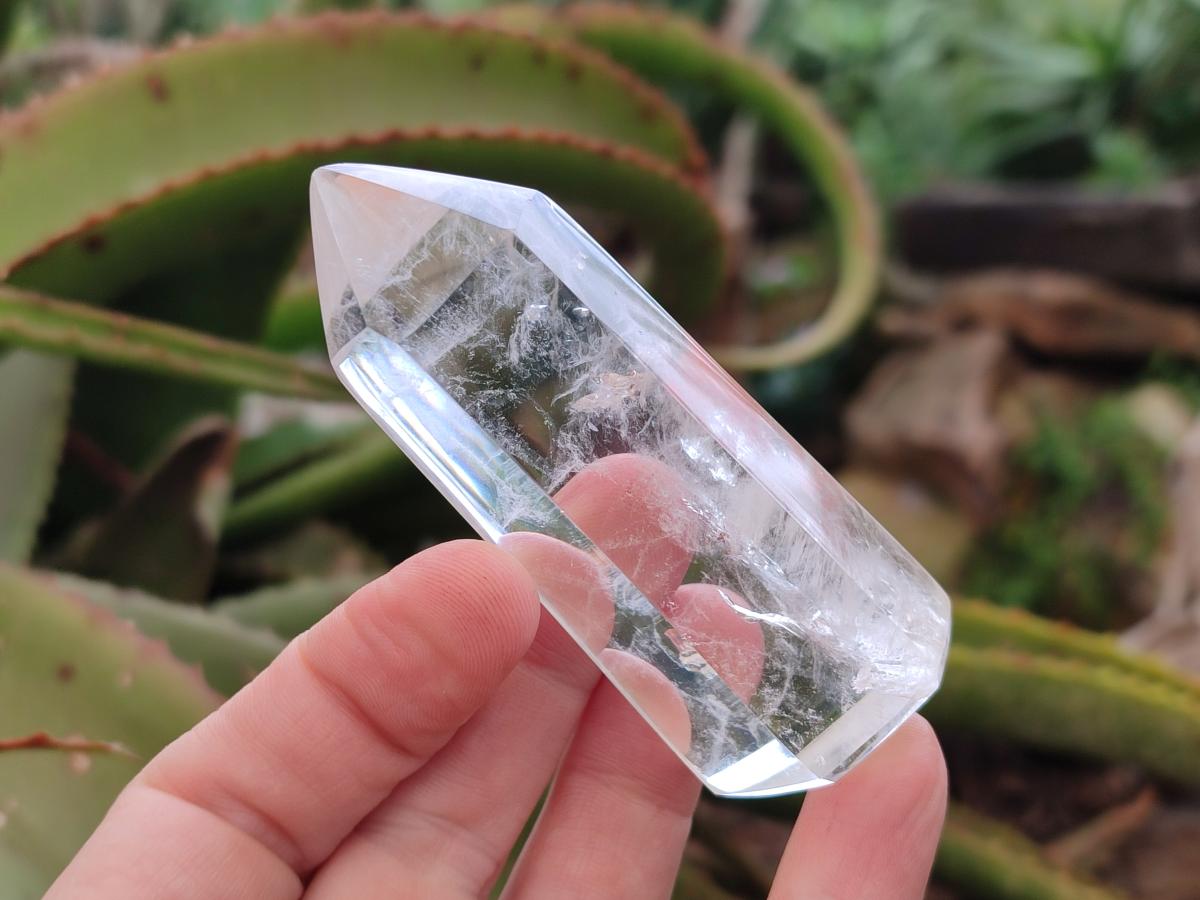 Polished Clear Quartz Display Crystal Points x 12 From Madagascar - Toprock Gemstones and Minerals 