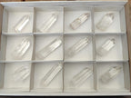 Polished Clear Quartz Display Crystal Points x 12 From Madagascar - Toprock Gemstones and Minerals 