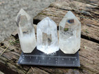 Polished Clear Quartz Display Crystal Points x 12 From Madagascar - Toprock Gemstones and Minerals 