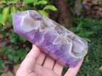 Polished Chevron Amethyst Display Crystal Points x 2 From Madagascar - Toprock Gemstones and Minerals 