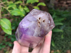 Polished Chevron Amethyst Display Crystal Points x 2 From Madagascar - Toprock Gemstones and Minerals 