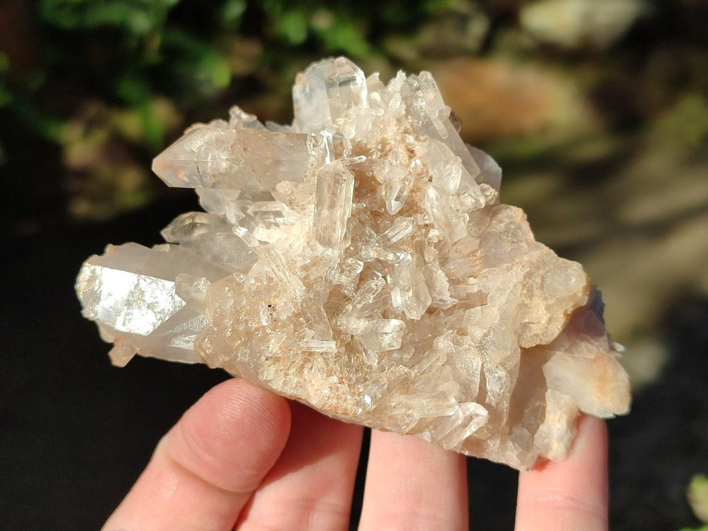 Natural Malagasy Quartz Clusters x 12 From Madagascar - Toprock Gemstones and Minerals 
