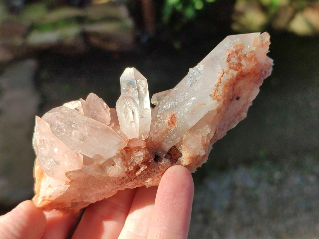 Natural Malagasy Quartz Clusters x 12 From Madagascar - Toprock Gemstones and Minerals 