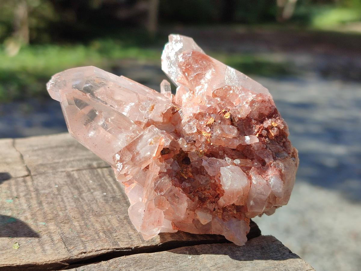 Natural Malagasy Quartz Clusters x 12 From Madagascar - Toprock Gemstones and Minerals 