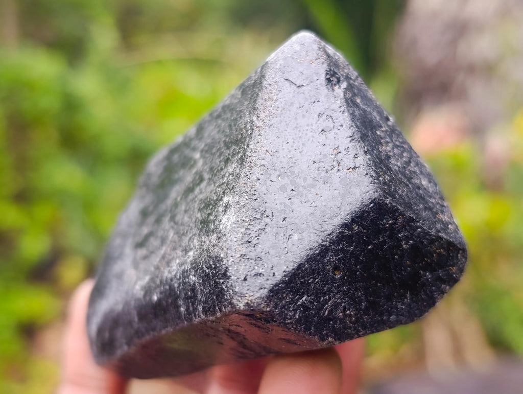 Natural Alluvial Schorl Black Tourmaline Crystal Specimens x 12 From Zimbabwe - Toprock Gemstones and Minerals 