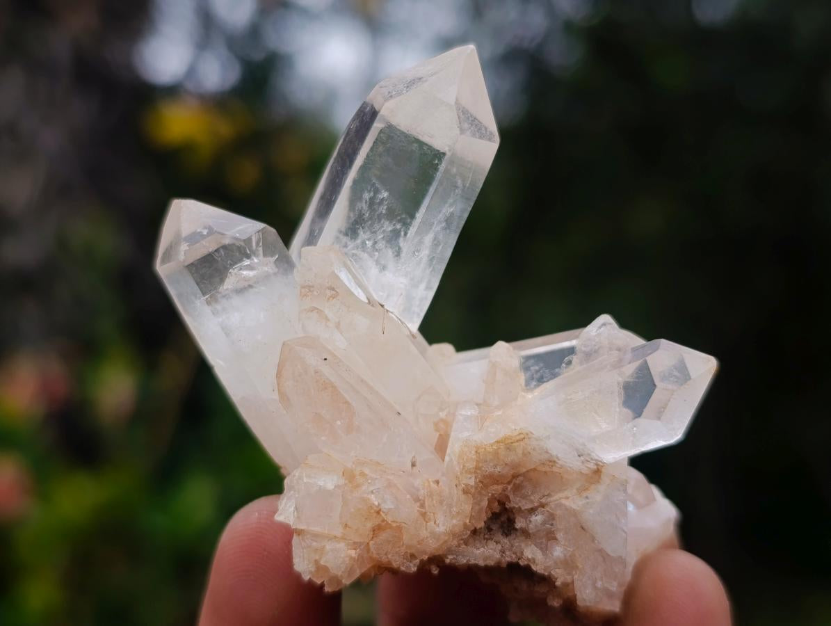 Natural Small Malagasy Quartz Clusters x 35 From Madagascar - Toprock Gemstones and Minerals 