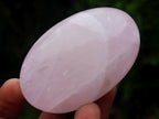 Polished Gemmy Rose Quartz Palm Stones x 24 From Madagascar - Toprock Gemstones and Minerals 