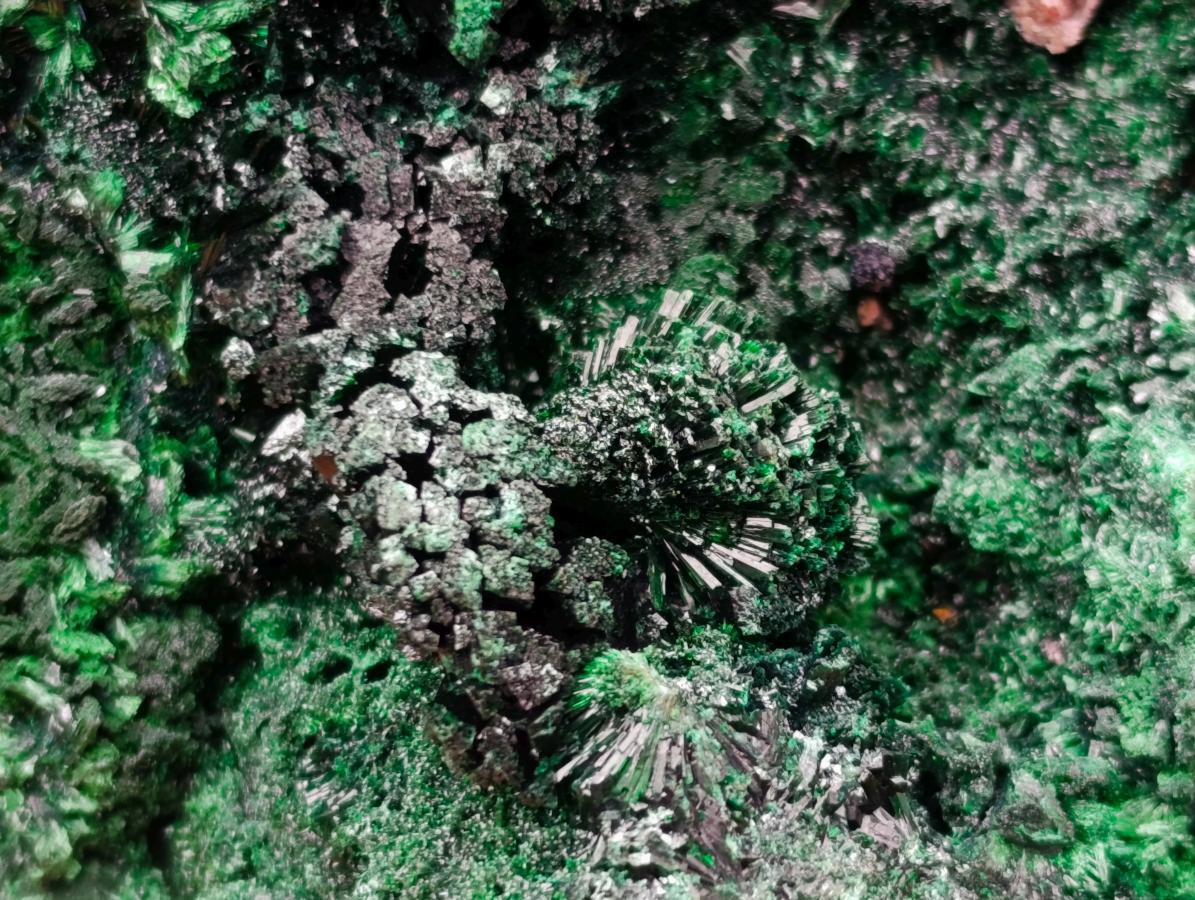 Natural Silky Malachite Specimens x 2 From Kasompe, Congo - Toprock Gemstones and Minerals 