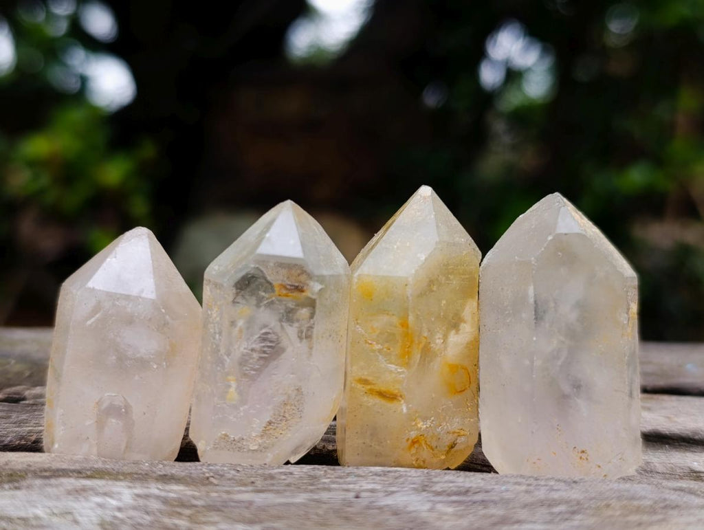 Natural Serenje Quarts Single Crystals x 70 From Serenje, Zambia - Toprock Gemstones and Minerals 