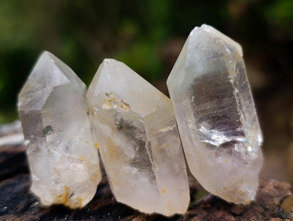 Natural Serenje Quarts Single Crystals x 70 From Serenje, Zambia - Toprock Gemstones and Minerals 