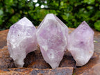 Natural Jacaranda Amethyst Single Crystals x 35 From Mumbwa, Zambia - Toprock Gemstones and Minerals 