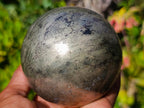 Polished Large Basalt Pharaoh Stone Sphere x 1 From Iron Duke Mine, Zimbabwe - Toprock Gemstones and Minerals 