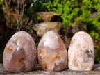 Polished Flower Agate Standing Display Pieces x 12 From Antsahalova, Madagascar - Toprock Gemstones and Minerals 