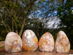 Polished Flower Agate Standing Display Pieces x 12 From Antsahalova, Madagascar - Toprock Gemstones and Minerals 