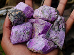 Natural Cobbed Stichtite Specimens x 35 From Barberton, South Africa - Toprock Gemstones and Minerals 