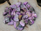 Natural Cobbed Stichtite Specimens x 35 From Barberton, South Africa - Toprock Gemstones and Minerals 