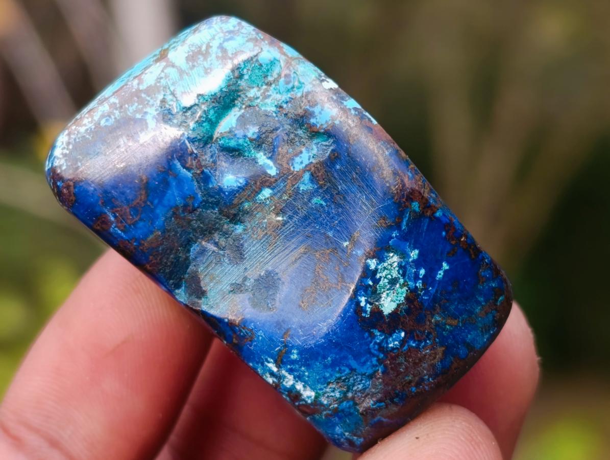 Polished Shattuckite Free Forms x 35 From Congo - Toprock Gemstones and Minerals 