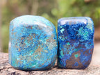 Polished Shattuckite Free Forms x 35 From Congo - Toprock Gemstones and Minerals 