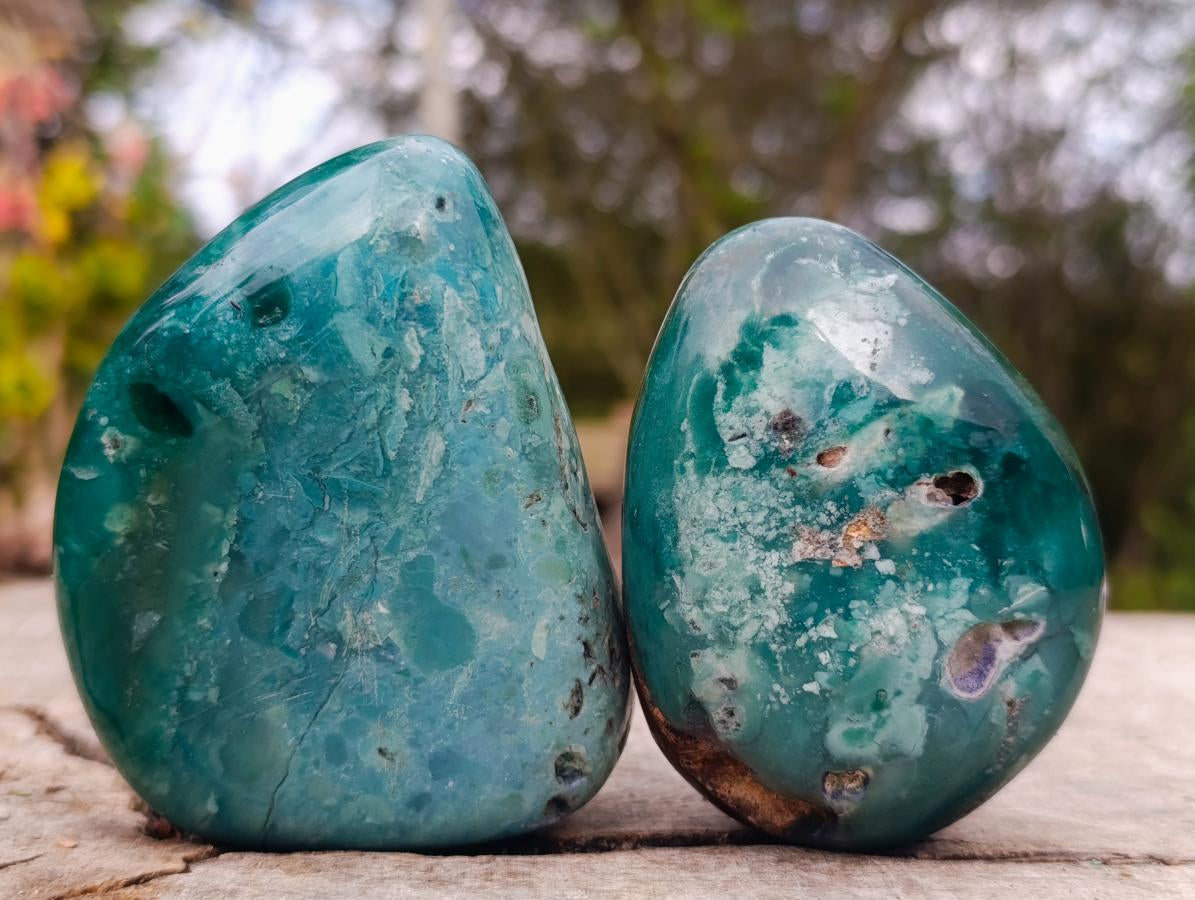 Polished Mtorolite Free Forms x 6 From Mutorashanga, Zimbabwe - Toprock Gemstones and Minerals 